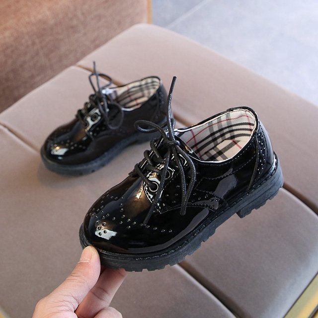 New Toddler Boys Leather Shoes